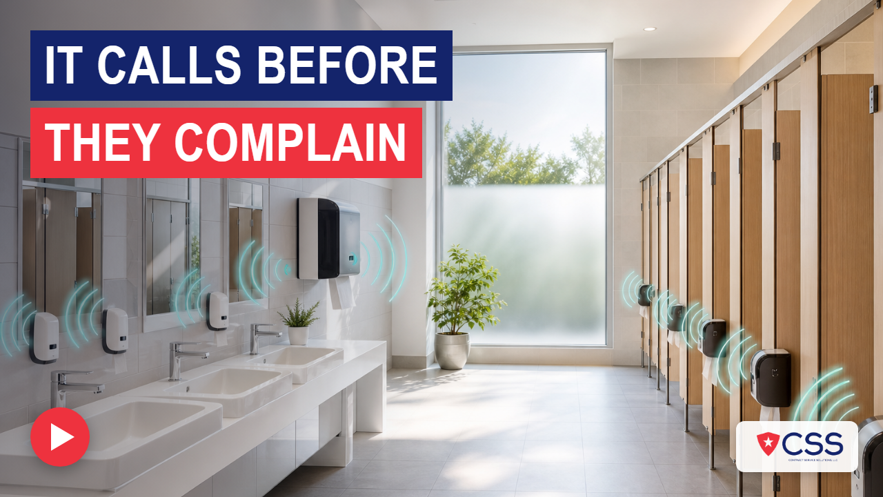 Watch: The Restroom That Asks for Service: What If It Flagged Itself Before Anyone Complained?